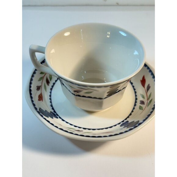 Adams Lancaster English Ironstone Teacup And Saucer - Picture 7 of 8